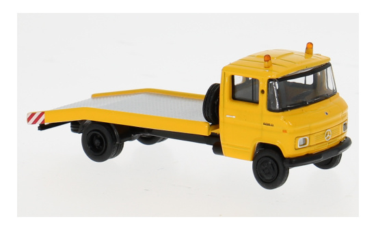 Brekina BRE36741 Mercedes L 608 D Abschleppwagen - gelb - Vorbestellung 1:87