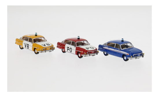 Brekina BRE27332 Set Tatra 603-2 - Einsatzfahrzeuge der CSSR 1:87
