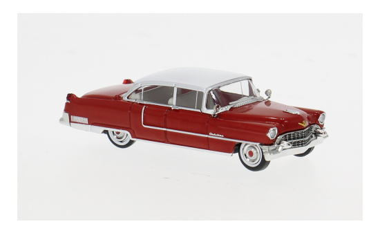 Brekina BRE18358 Cadillac Fleetwood - rot , weiss 1:87