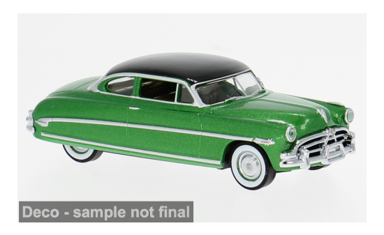 Brekina BRE18506 Hudson Hornet - grün (Metallic) , schwarz - Vorbestellung 1:87