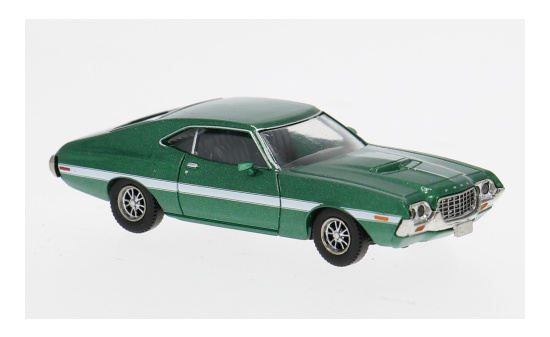 Brekina BRE18330 Ford Gran Torino Sport - grün (Metallic) , weiss 1:87