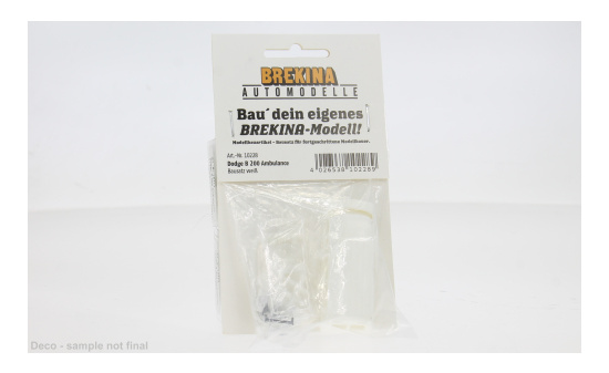 Brekina BRE10228 Dodge B 200 Ambulance - weiss - Vorbestellung 1:87