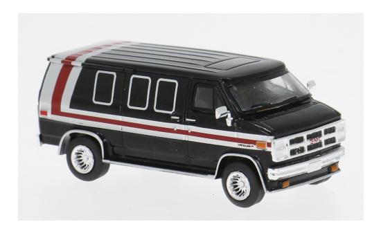 Brekina BRE18262 GMC Vandura - schwarz , silber 1:87