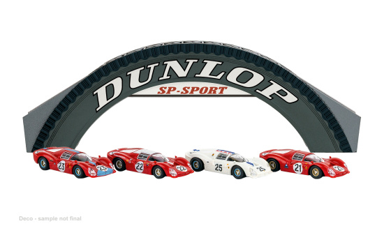 Brekina BRE90504 Set Le Mans 1967 - Dunlop - Vorbestellung 1:87