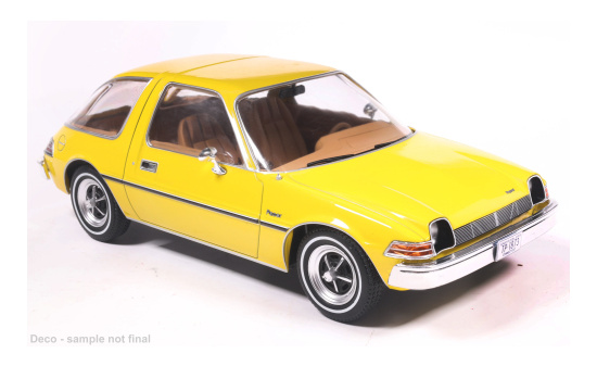 MCG MCG18709 AMC Pacer - gelb - Vorbestellung 1:18