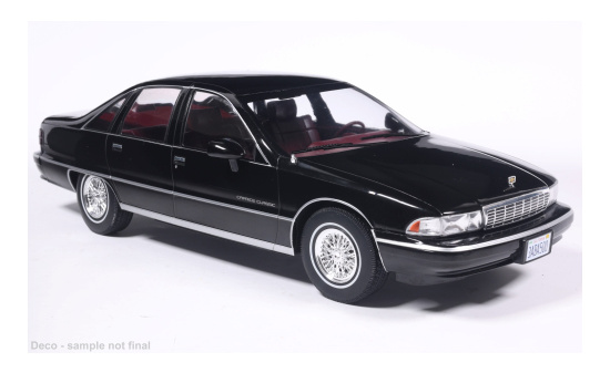 MCG MCG18026 Chevrolet Caprice - schwarz - Vorbestellung 1:18