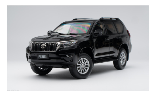 Sun Star SUN5862 Toyota Land Cruiser Prado - schwarz - Vorbestellung 1:18