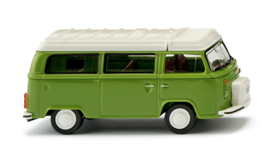 Wiking 031807 VW T2b Campingbus - grün 1:87