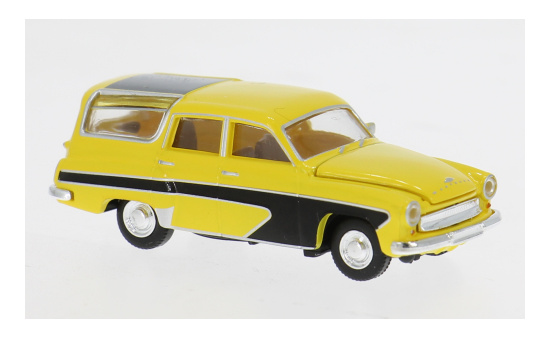 Brekina BRE27123 Wartburg 311 Camping - gelb , schwarz - Vorbestellung 1:87