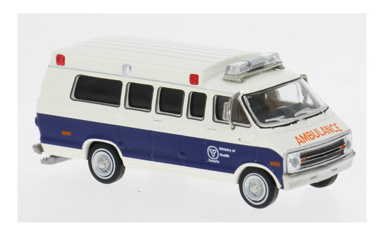 Brekina BRE18307 Dodge B 200 Ambulance - Ontario - Vorbestellung 1:87