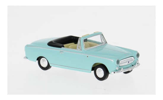 Brekina BRE29165 Peugeot 403 Cabriolet - hellgrün - Vorbestellung 1:87
