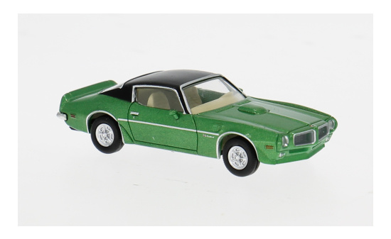 Brekina BRE18078 Pontiac Firebird - grün (Metallic) , schwarz - Vorbestellung 1:87