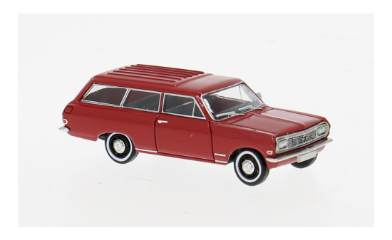 Brekina BRE20478 Opel Rekord B Caravan - rot - Vorbestellung 1:87