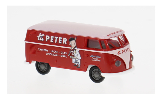 Brekina BRE32317 VW T1b Kasten - Ta Peter - Vorbestellung 1:87