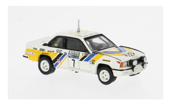 Brekina BRE20778 Opel Ascona B i400 - Rallye RAC Lombard - A.Kulläng - Vorbestellung 1:87