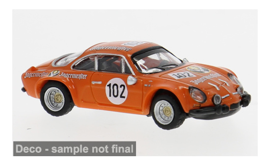 Brekina BRE14548 Renault Alpine A110 - Jägermeister - Vorbestellung 1:87