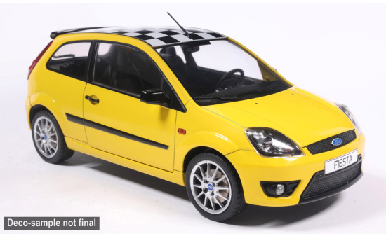 MCG MCG18518 Ford Fiesta Champ - gelb - Vorbestellung 1:18