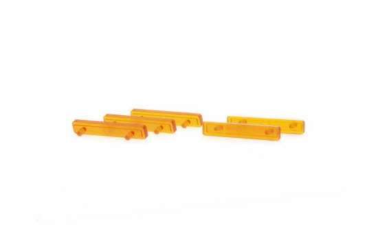 Rietze 70256 LED Balken für Pkw orange (5 Stück), 1:87 1:87