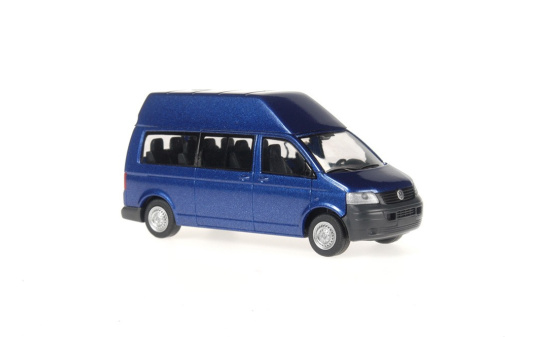 Rietze 21512 Volkswagen T5 Hochdach Bus lang metallic, 1:87 - Farbbeispiel nicht verbindlich 1:87