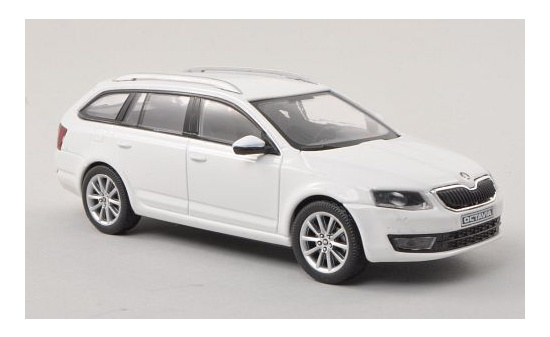 Abrex ABR143AB-027E Skoda Octavia III Combi - weiss 1:43
