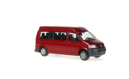 Rietze 21510 Volkswagen T5 Mittelhochdach Bus LR metallic, 1:87 - Farbbeispiel nicht verbindlich 1:87