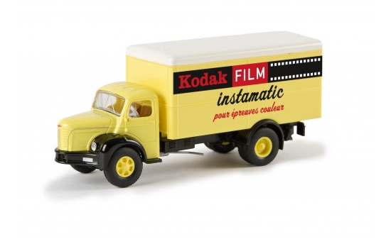 Brekina 85326 Berliet GLR 8,  Kodak (F), Koffer-LKW 1:87