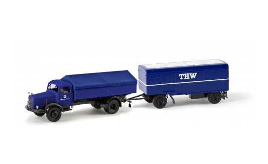 Brekina 44310 Mercedes L 325, THW 1:87
