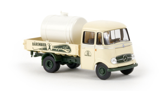 Brekina 13560 Mercedes L 319, Bärenbier, Pritsche mit Tank 1:87