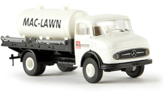 Brekina 47018 Mercedes L 322, Mac Lawn Spray, Pritsche mit Tank 1:87