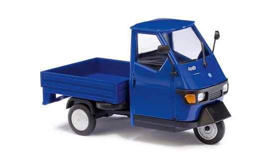 Busch 60002 Piaggio Ape 50 Dunkelblau 1:43