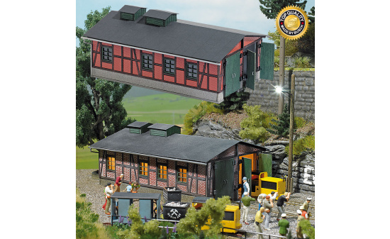 Busch 1475 Lokschuppen - Vorbestellung 1:87