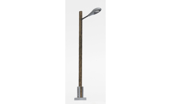 Busch 8734 Lampe mit Holzmast - Vorbestellung 1:120