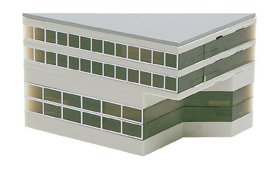 Herpa 519632 Flughafengebäude: Nebengebäude (hoch) 1:500