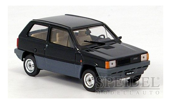 Brumm R386-06 Fiat Panda 30, schwarz, 1980 1:43