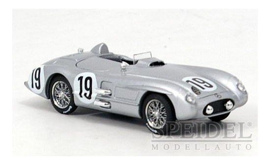 Brumm R188 Mercedes 300 SLR, No.19, 24h Le Mans, Moss Collection, J.M.Fangio/S.Moss, 1955 1:43