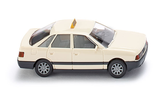 Wiking 080010 Taxi - Audi 80 1:87