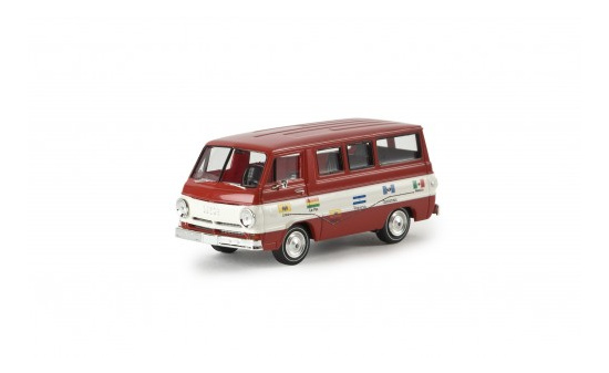 Brekina 34318 Dodge A 100 Bus , Around the world 1:87