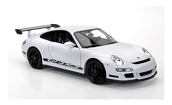 Welly WEL18015we Porsche 911 (997) GT3 RS - weiss , Dekor 1:18