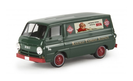 Brekina 34367 Dodge A 100 Van, REA/Milk  1:87