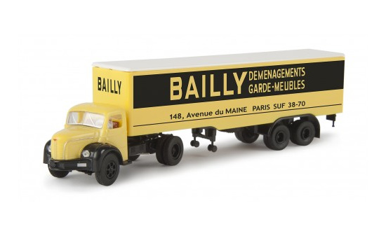 Brekina 85408 Berliet TLR 8 Koffer-SZ, Bailly  1:87