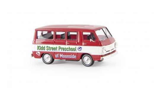 Brekina 34320 Dodge A 100 Bus, Moonside Preschool 1:87