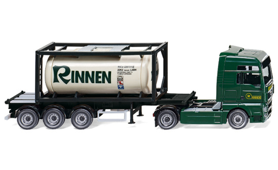 Wiking 053601 Tankcontainersattelzug (MAN TGX)  