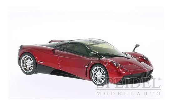Welly WEL41011GW-rt Pagani Huayra - rot (Metallic) - Vorbestellung 1:43