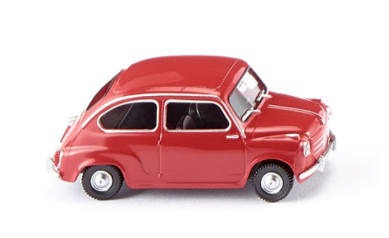 Wiking 009904 Fiat 600 - rot 1:87