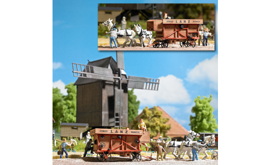 Busch 59902 Dreschmaschine »Lanz« - Vorbestellung 1:87