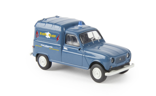 Brekina 14723 Renault R4 Fourgonnette, EDF / GDF 1:87