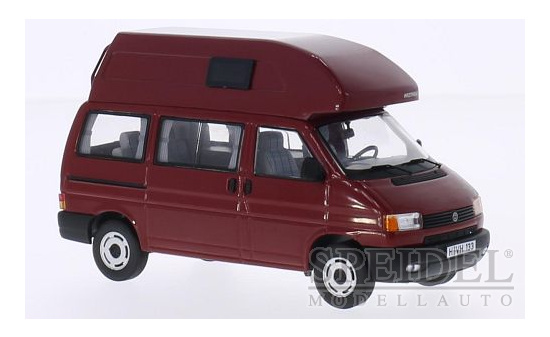 Premium ClassiXXs 13277 VW T4 California (Hochdach) , dunkelrot 1:43