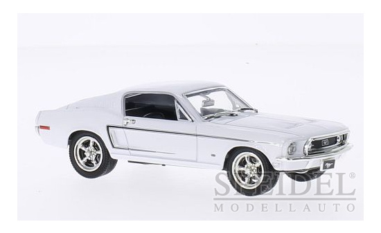 Lucky Die Cast 43206we Ford Mustang GT 2+2 Fastback, weiss, 1968 1:43