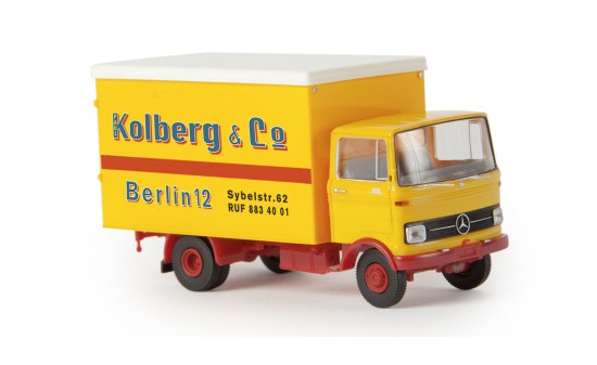 Brekina 48558 Mercedes LP 608 Koffer, Paul Kolberg Berlin 1:87