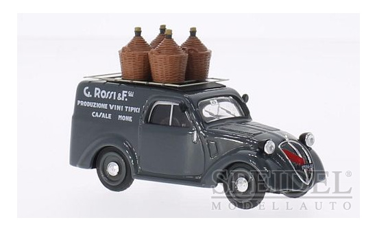 Brumm R529 Fiat 500B Furgone, G.Rossi & Figli, 1950 1:43